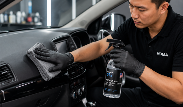 How to clean fabric car seats with NOMA 692